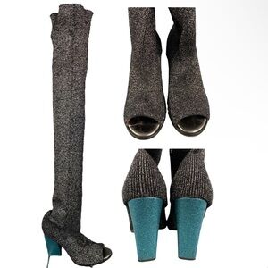 Missioni Open Toe Boots! New !